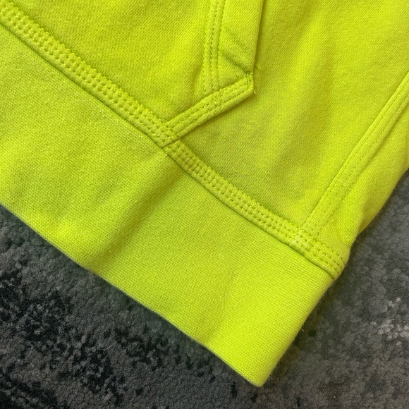 NIKE Neon Hoodie With Embroidered Swoosh - Picture 2 of 9